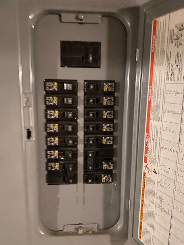 utilities with electric panel