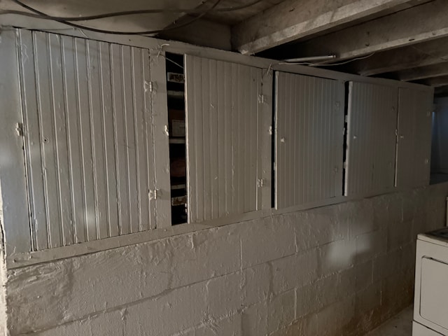 1192 S Belsay Rd, Burton, MI 48509 - view of unfinished basement