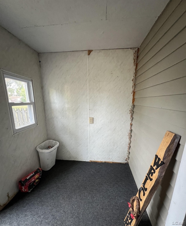 spare room featuring carpet floors