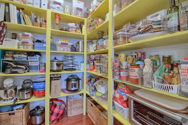 view of pantry