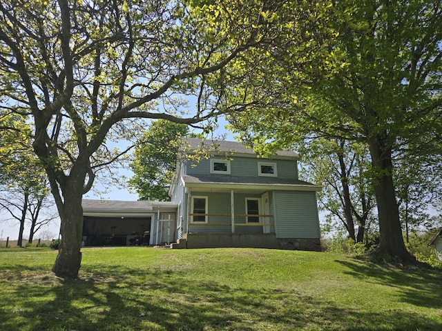 119 W Pearl Rd, Coldwater, MI 49036 - view of front of property featuring a front lawn