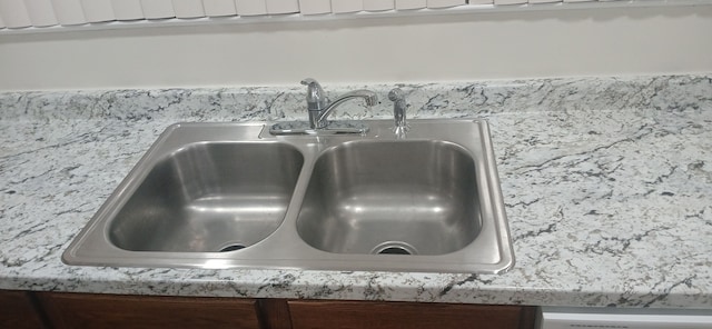 interior details with sink