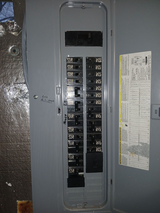 utilities with electric panel