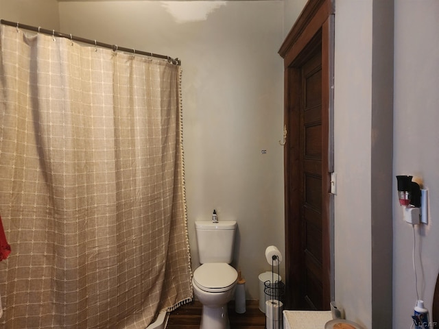 bathroom with toilet