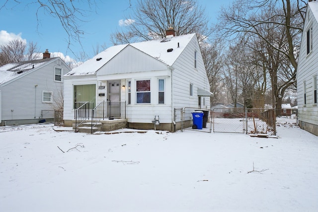 view of front of house