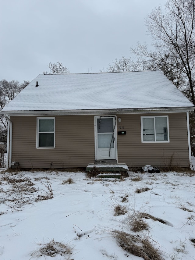 view of front of house