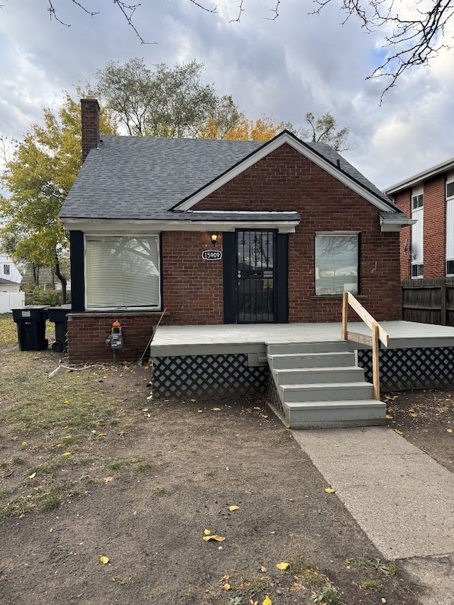 view of back of house