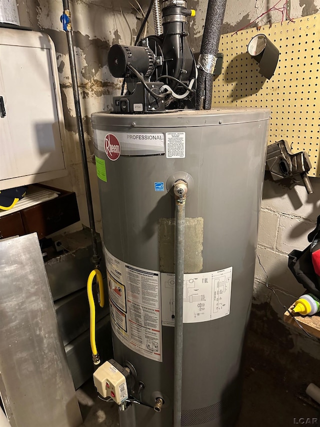 utilities with water heater