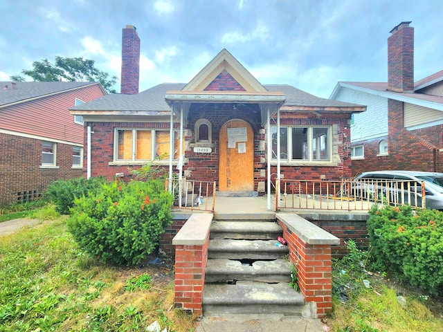 view of front of house