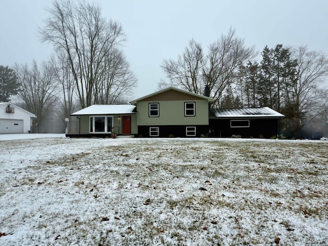 view of front of house