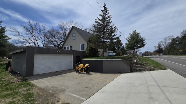 view of side of property