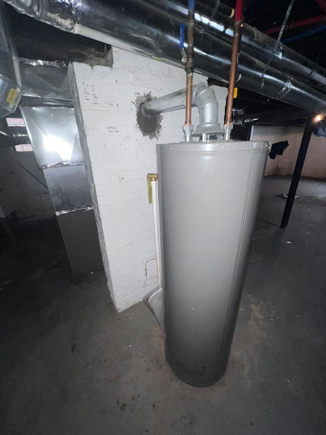 utilities with gas water heater