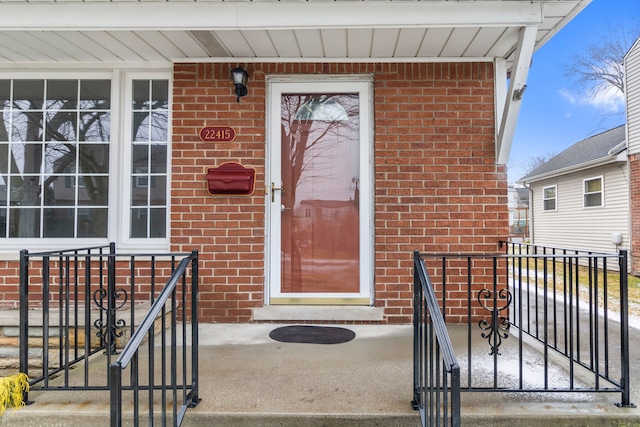 view of property entrance