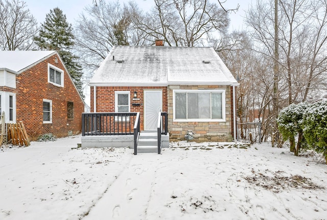 view of bungalow