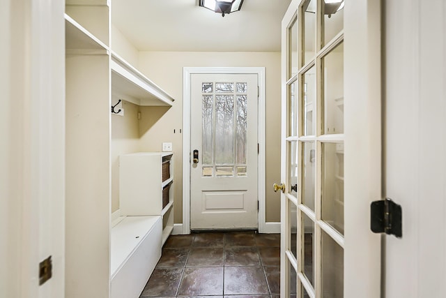 view of mudroom