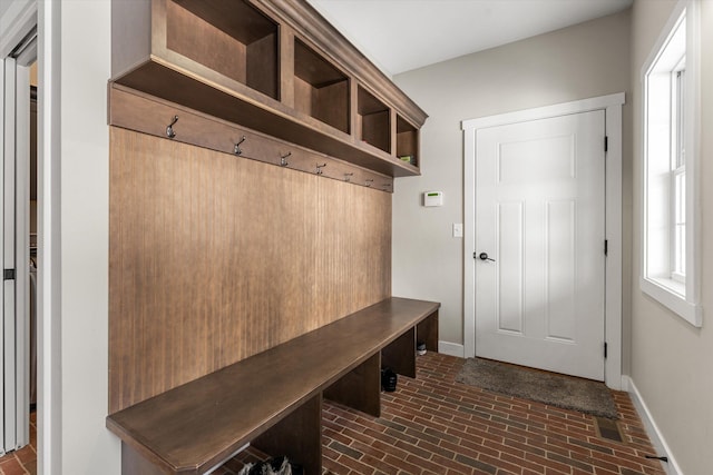 view of mudroom