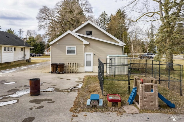 view of back of property