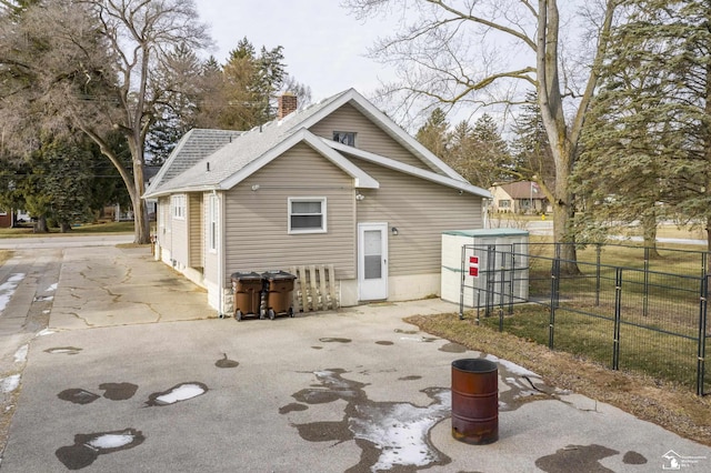 view of rear view of house