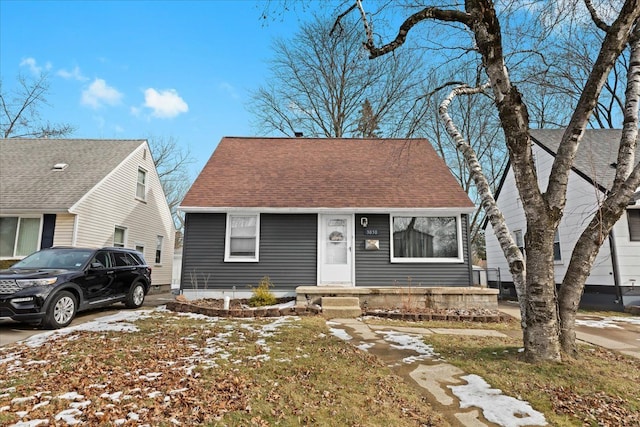 view of bungalow