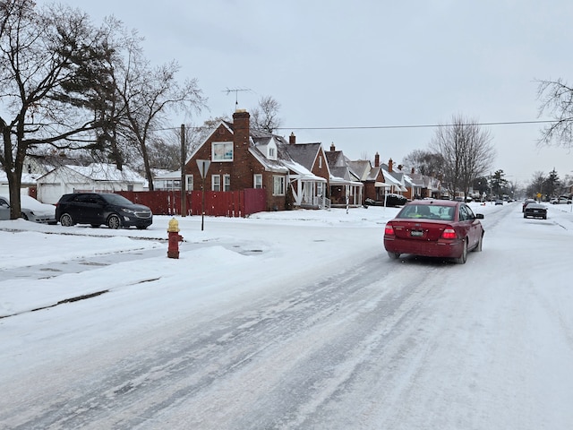 view of street