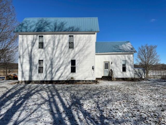 view of rear view of house