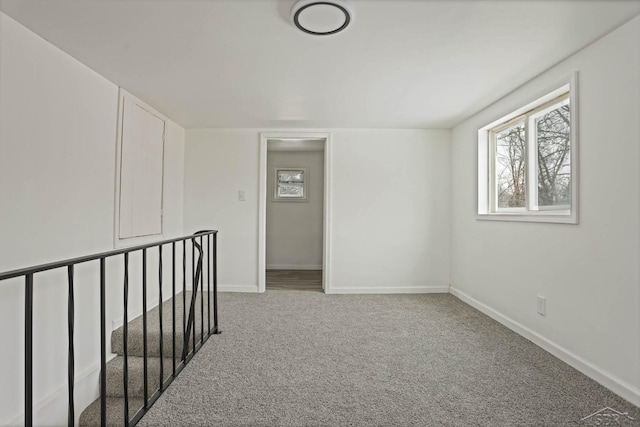 empty room with carpet floors