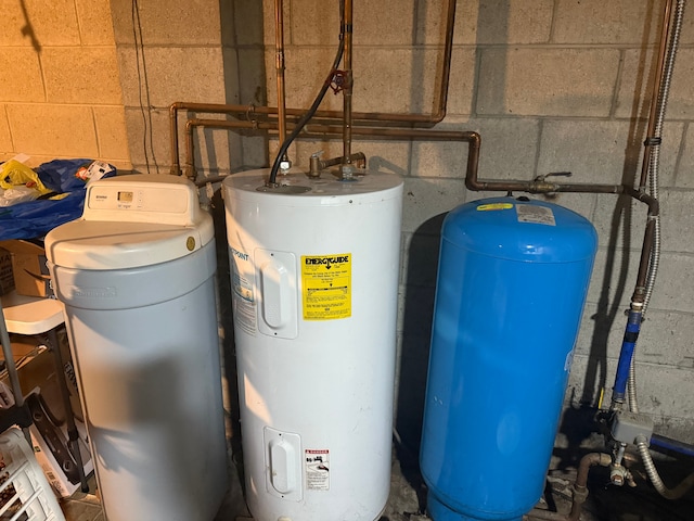 utilities with electric water heater