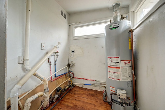 utilities featuring water heater