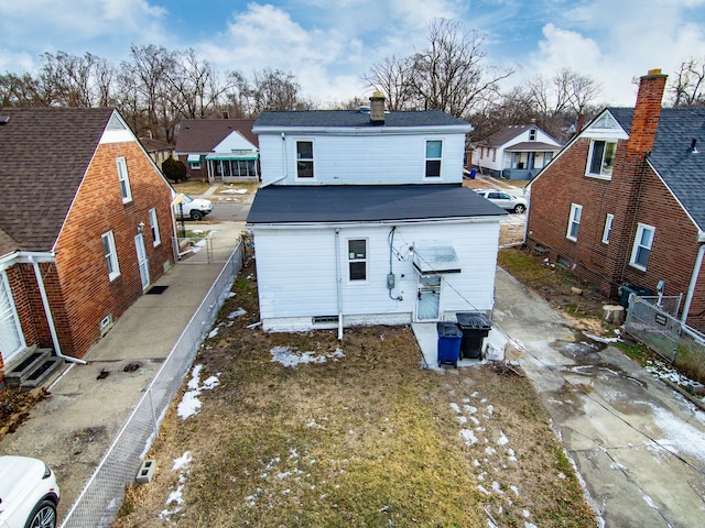 view of back of house