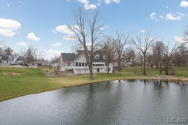 property view of water