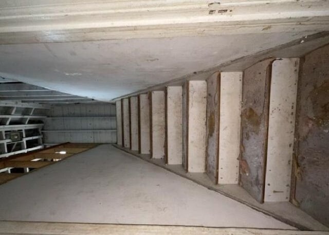 view of basement