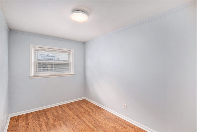 unfurnished room featuring wood-type flooring