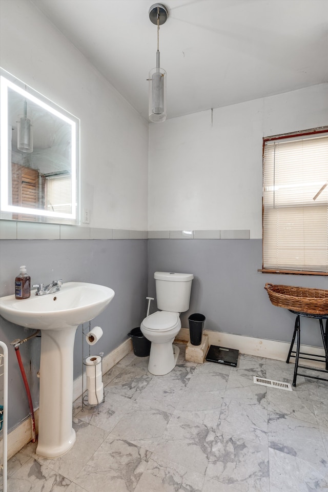 bathroom with toilet