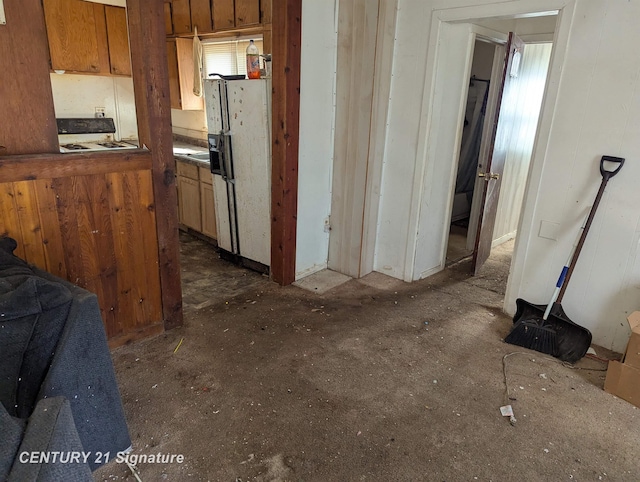 kitchen with white appliances