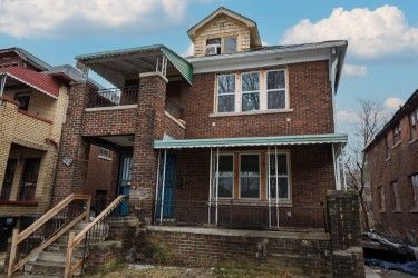 view of rear view of property