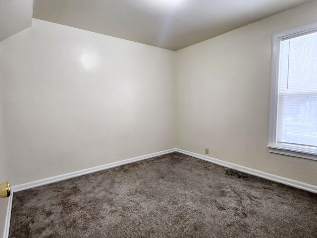 empty room featuring carpet and a healthy amount of sunlight