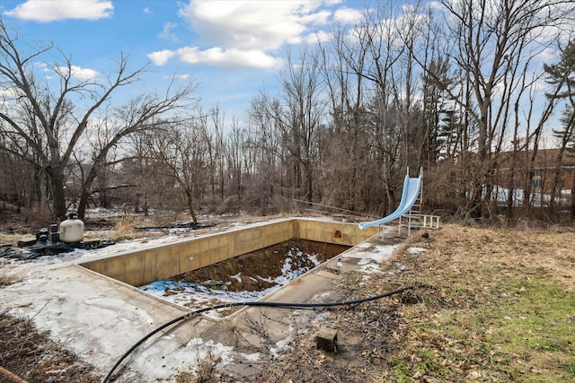 view of pool