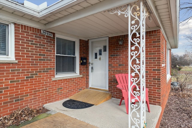 view of entrance to property