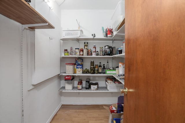 view of pantry