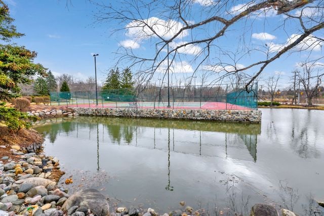 view of water feature