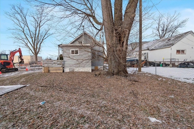 view of home's exterior