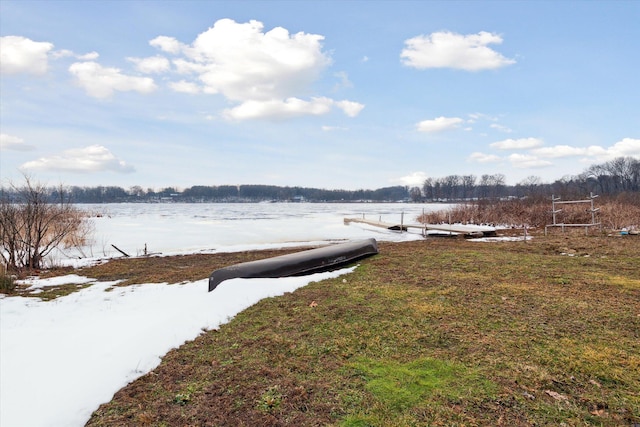 property view of water