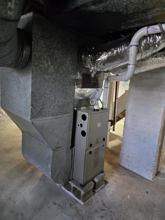 view of utility room