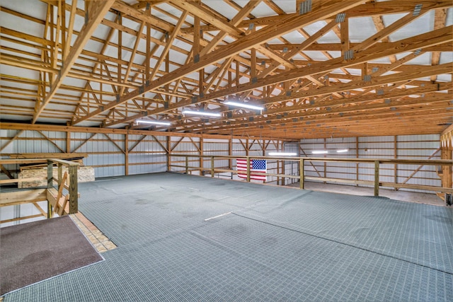 4348 S Grandview Hwy, Harrietta, MI 49638 - view of garage