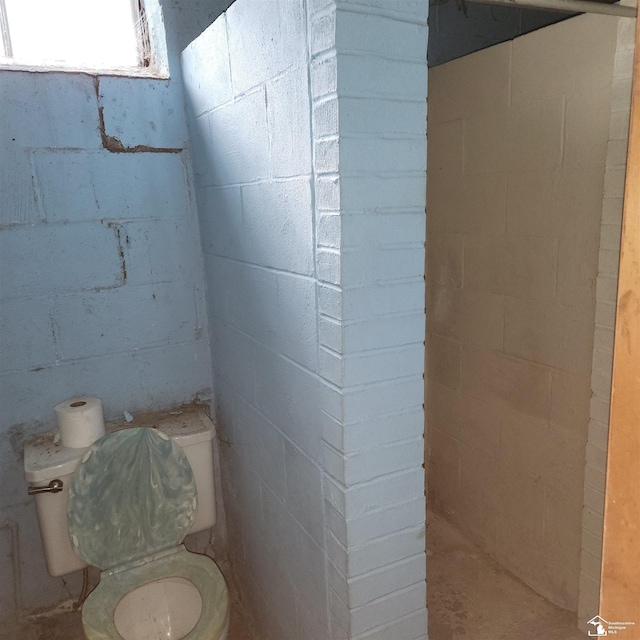 bathroom featuring toilet