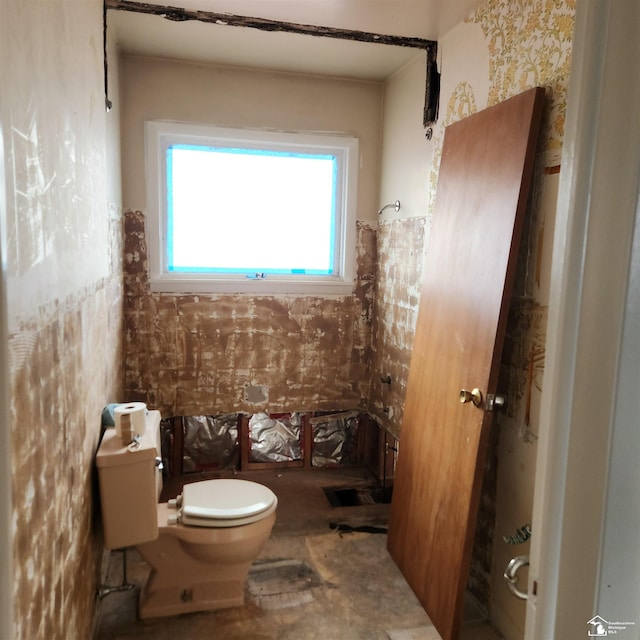 bathroom with toilet