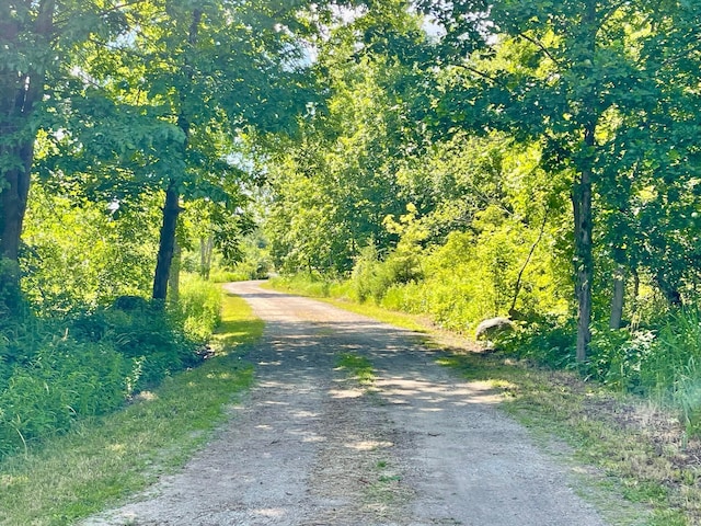 view of road