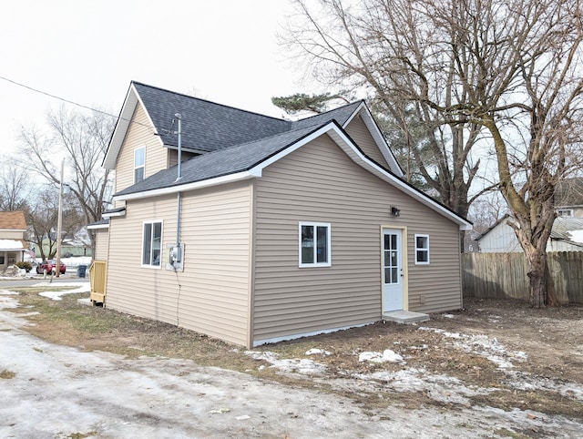 view of back of house