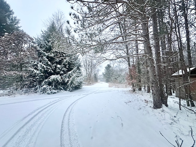 view of road