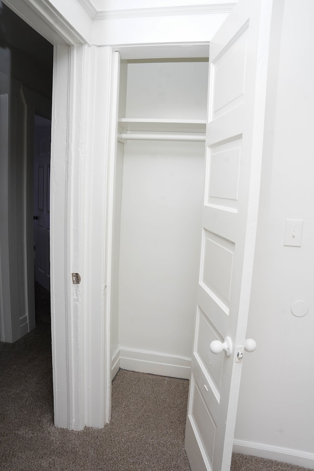 view of closet